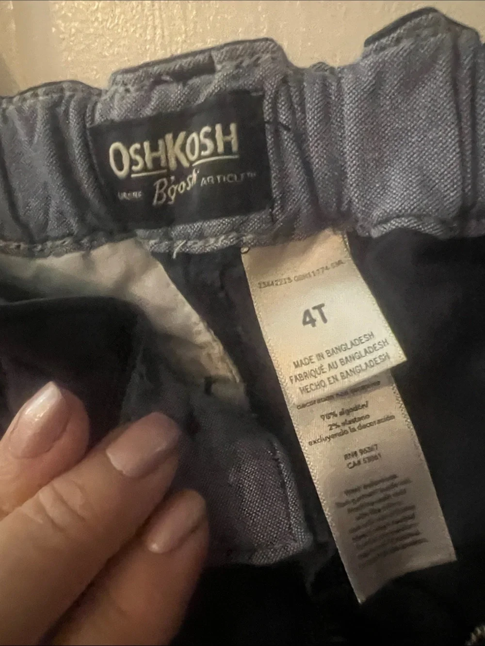 OshKosh B'gosh Navy Blue Kids Shorts